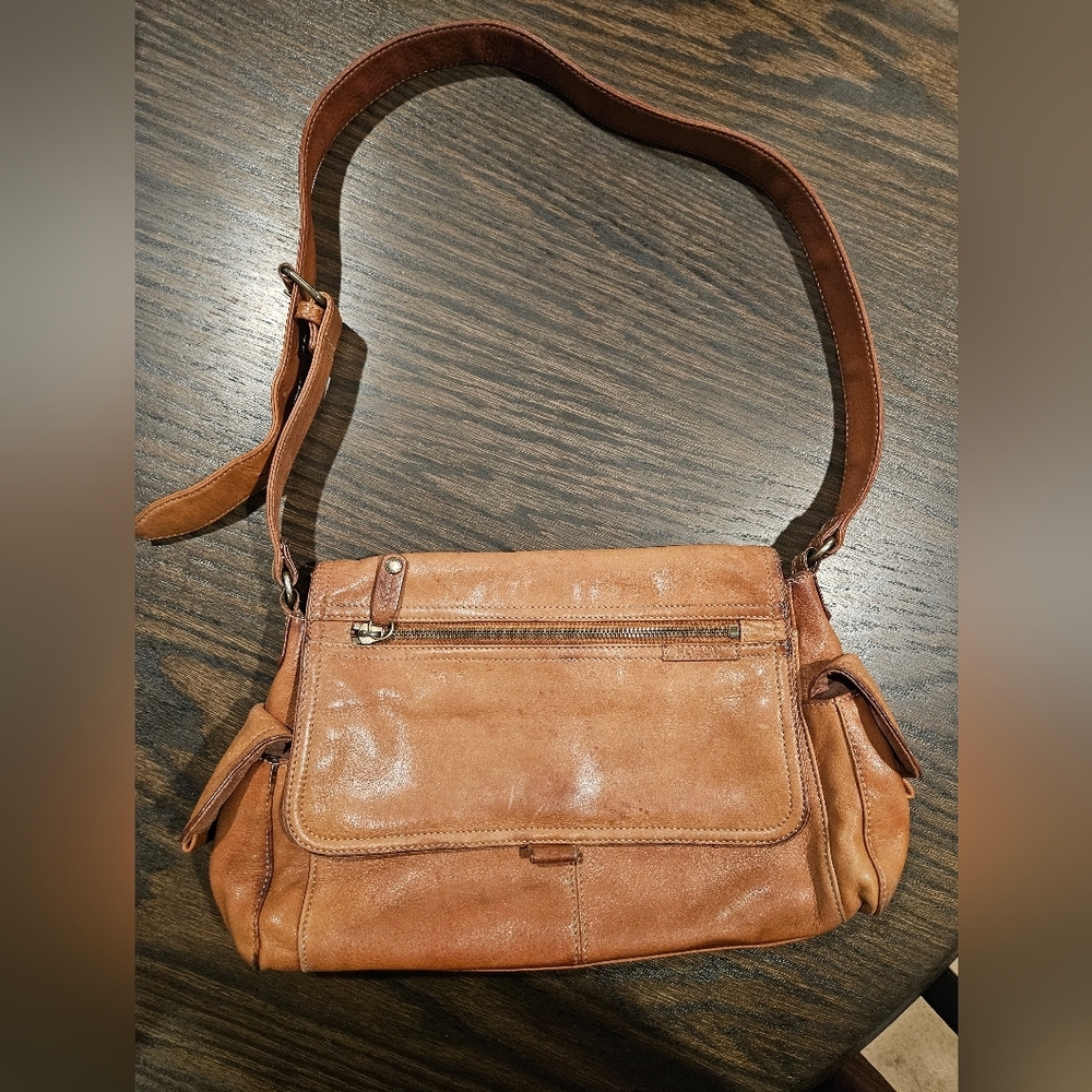 Fossil Y2K Leather Shoulder Bag